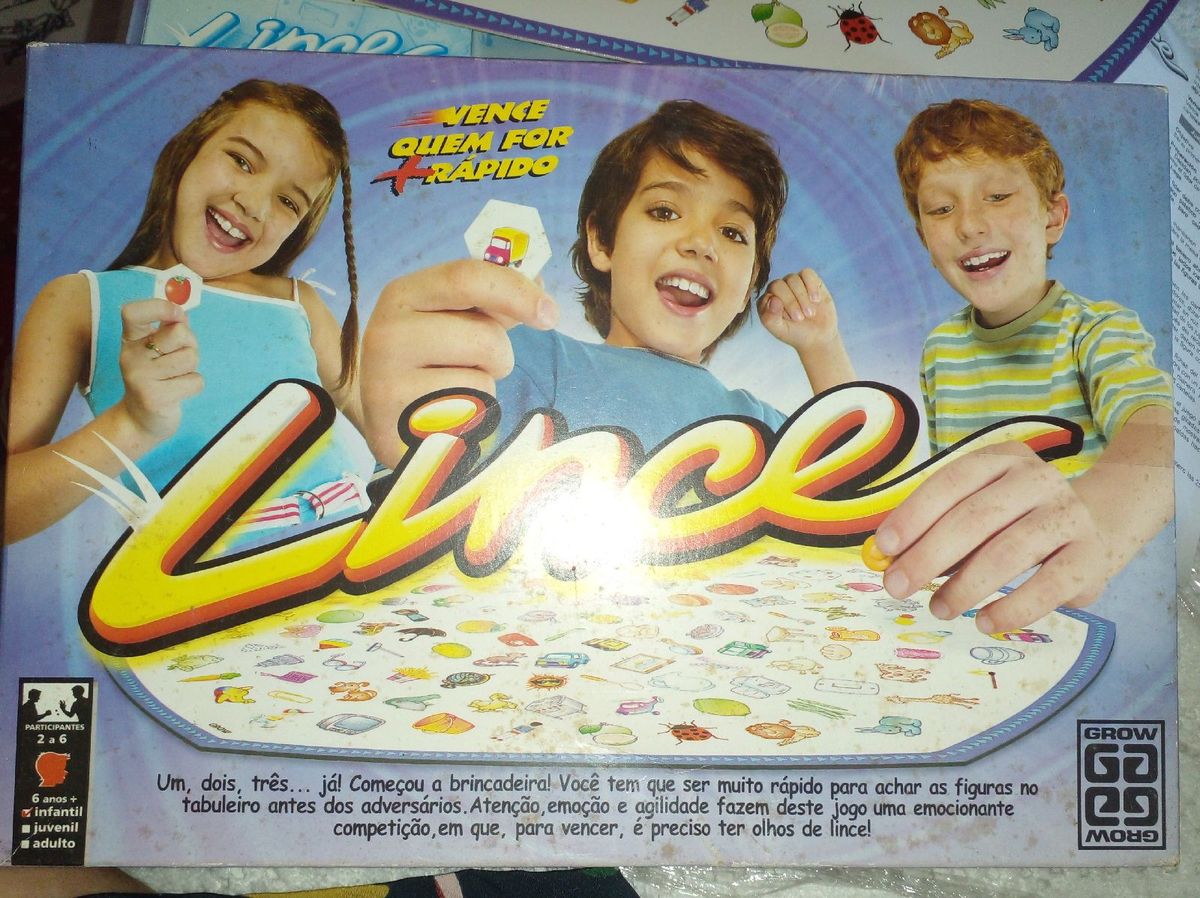 Jogo Lince Completo Brinquedo Grow Usado 83313855 Enjoei