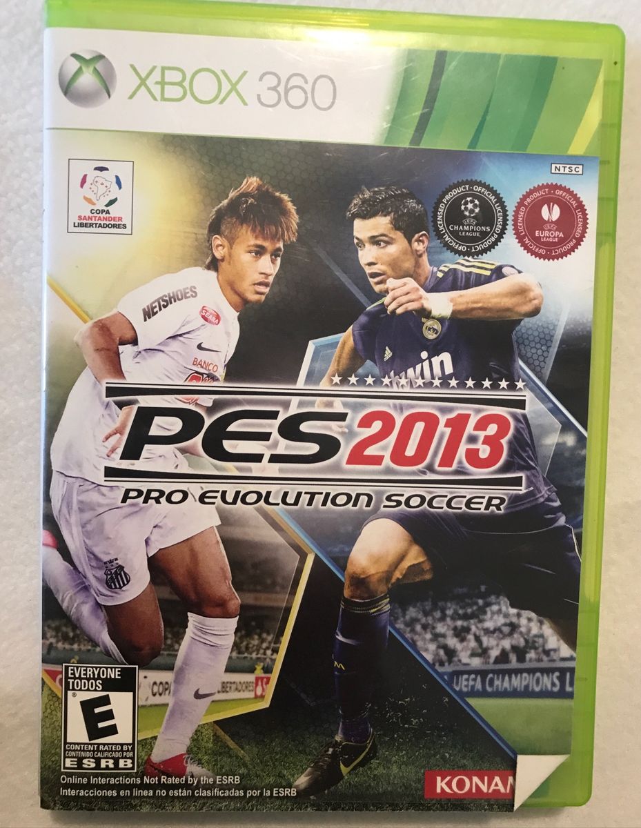 Jogo Original Pro Evolution Soccer 2013 Xbox 360 Jogo De Videogame