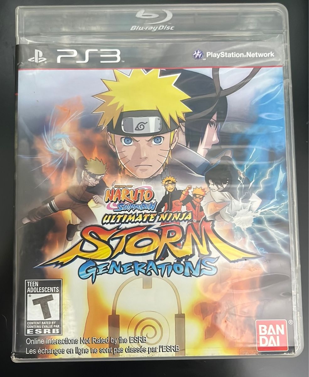 Jogo Ps Naruto Ultimate Ninja Storm Generations Jogo De Videogame