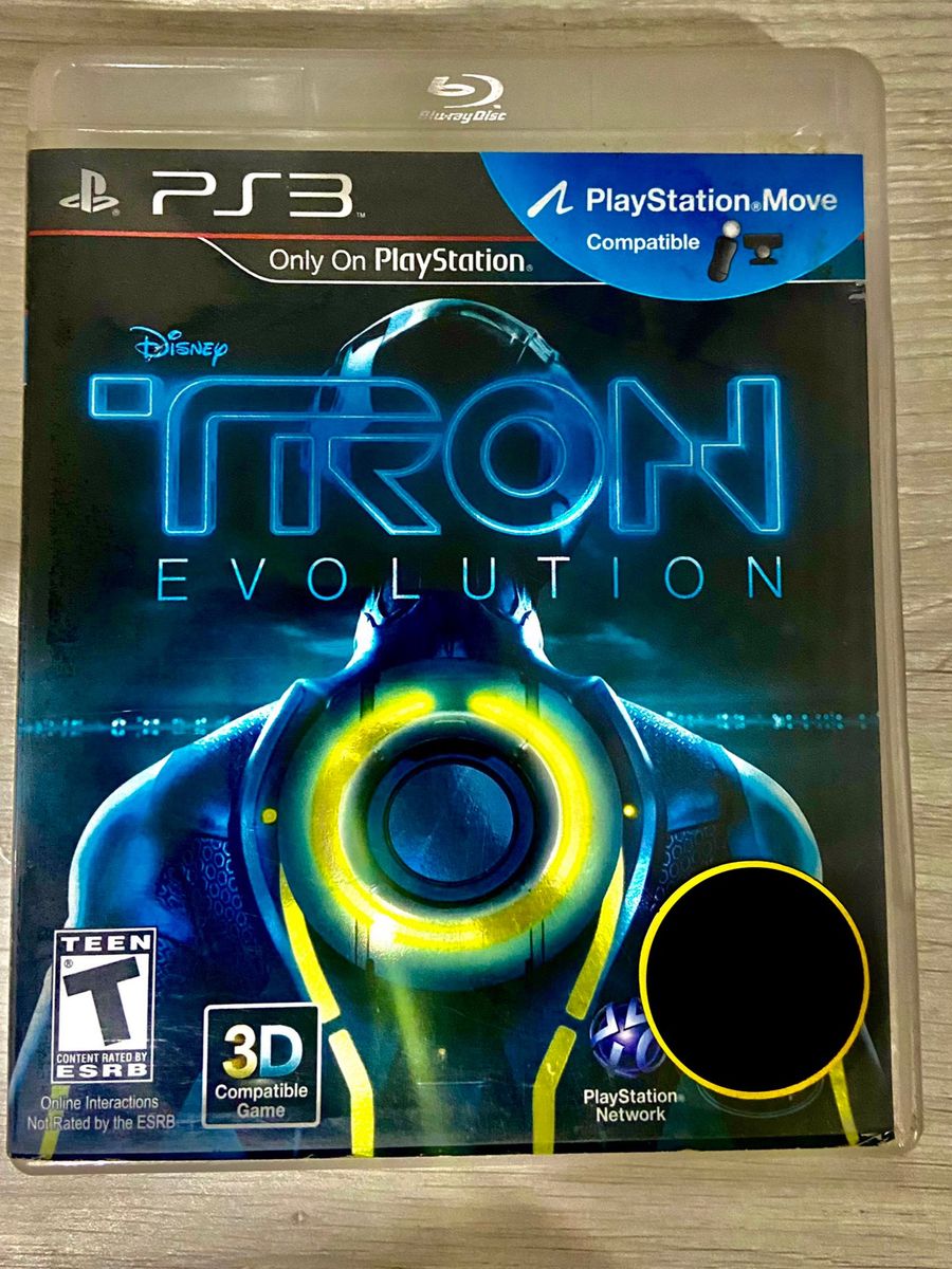 Jogo Tron Evolution em Mídia Física Jogo de Videogame Disney Usado