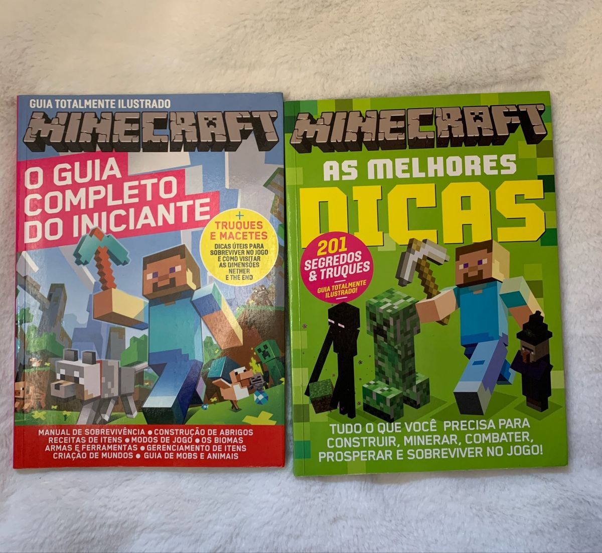 Kit 2 Livros Minecraft As Melhores Dicas Minecraft O Guia Completo