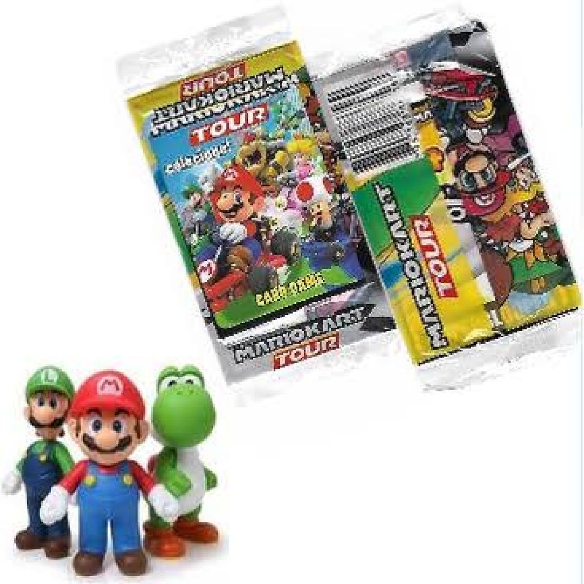 Kit 200 Cards Super Mario Kart 50 Pacotes De Figurinhas Jogo De