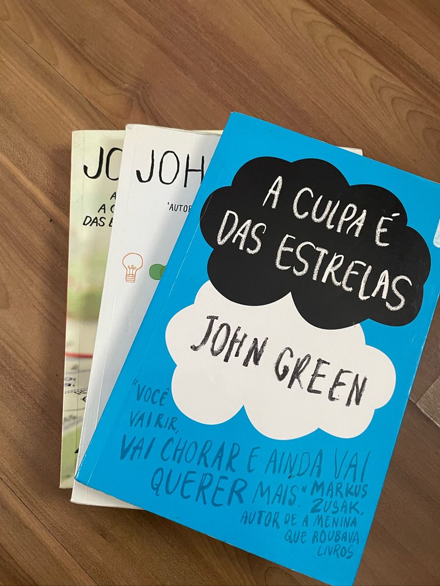 Kit Livros John Green O Teorema De Katherine A Culpa Das