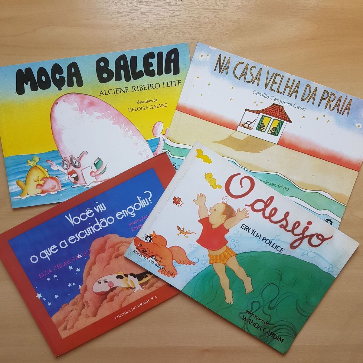 Kit Livros Infantis Mo A Baleia Na Casa Velha Da Praia O Desejo