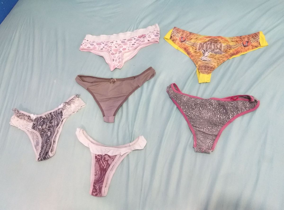 Kit Calcinhas Usada Lingerie Feminina Variado Usado Enjoei