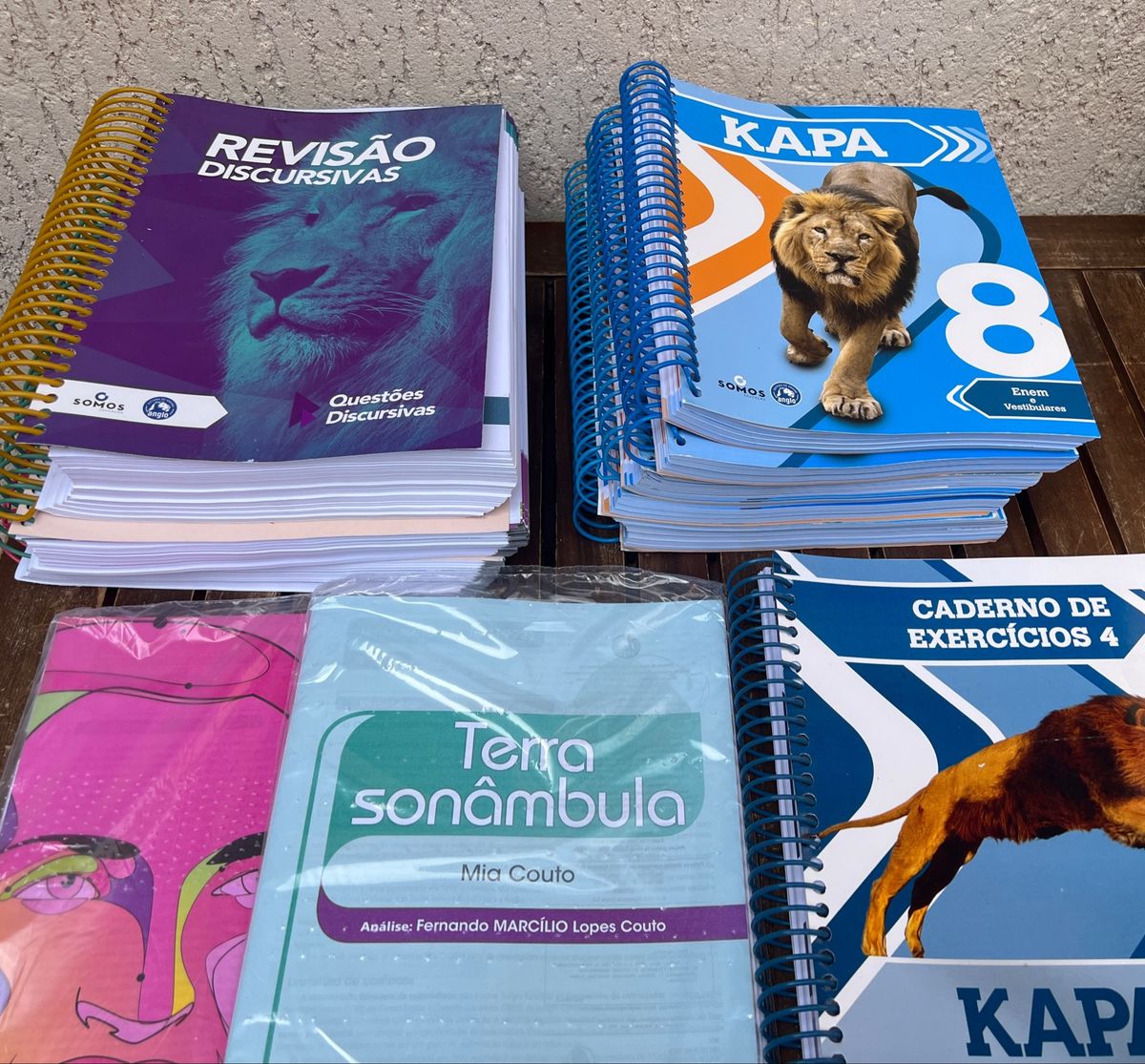 Kit Apostilas Anglo 3º Ano Ensino Médio Livro Anglo Nunca Usado