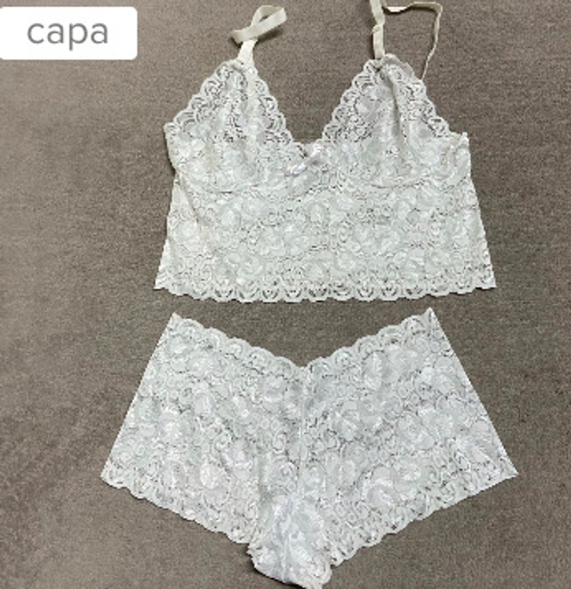 Kit Calcinha E Suti Novo Lingerie Feminina Lutestil Nunca Usado