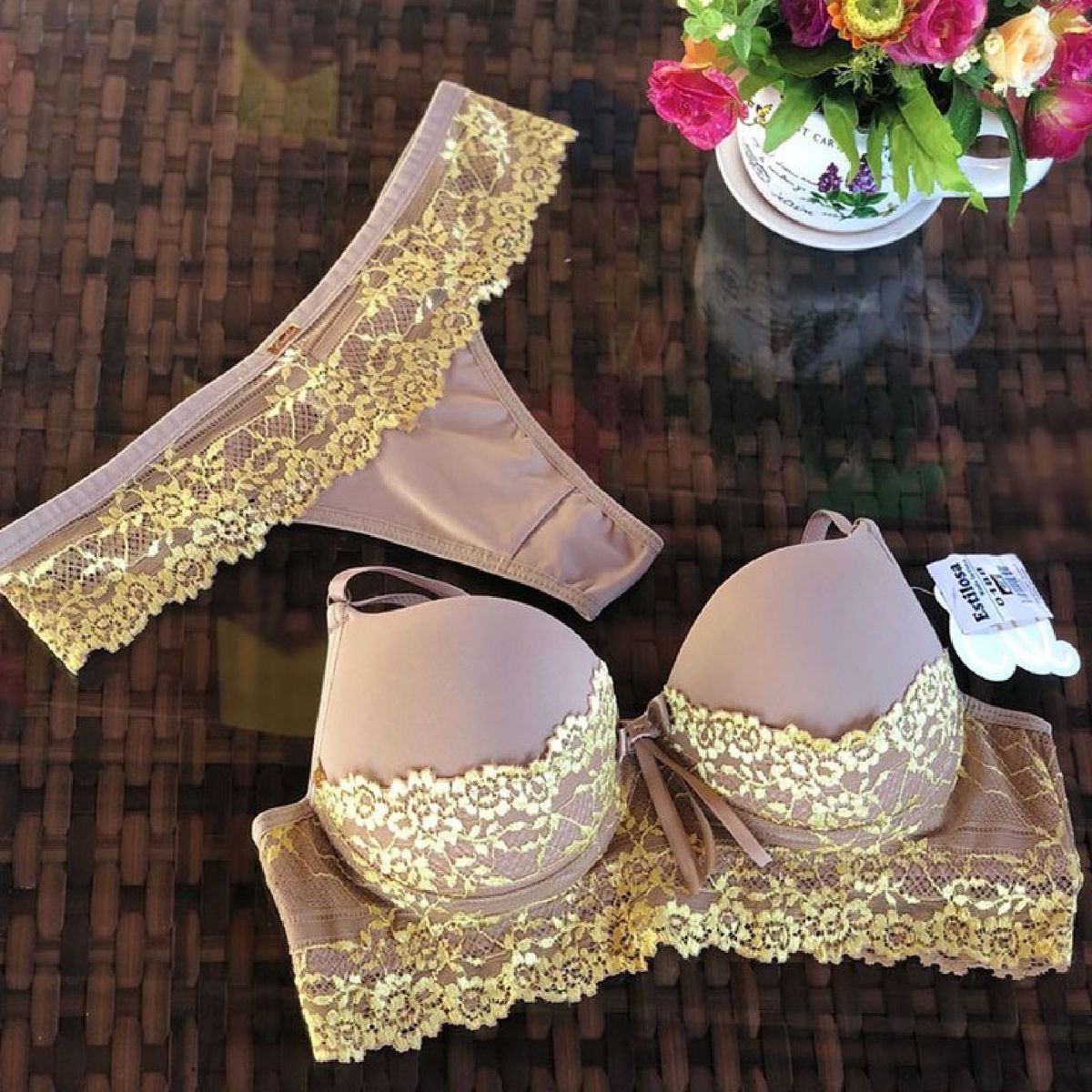 Kit 07 Conjuntos De Lingerie Super Luxo Bojo Lingerie