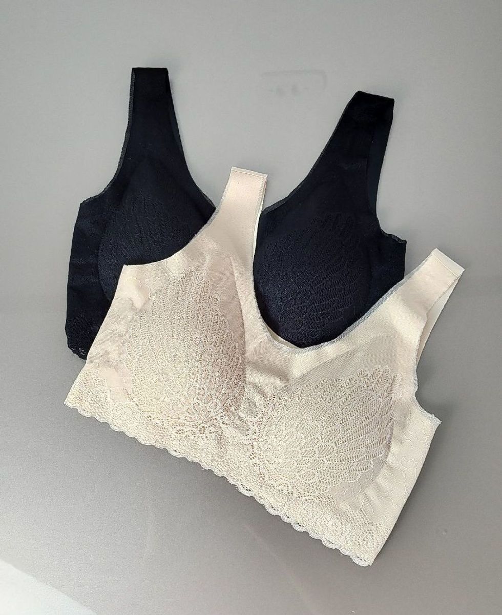 Kit Dois Suti S Bojo Sem Costura Lingerie Feminina Importado