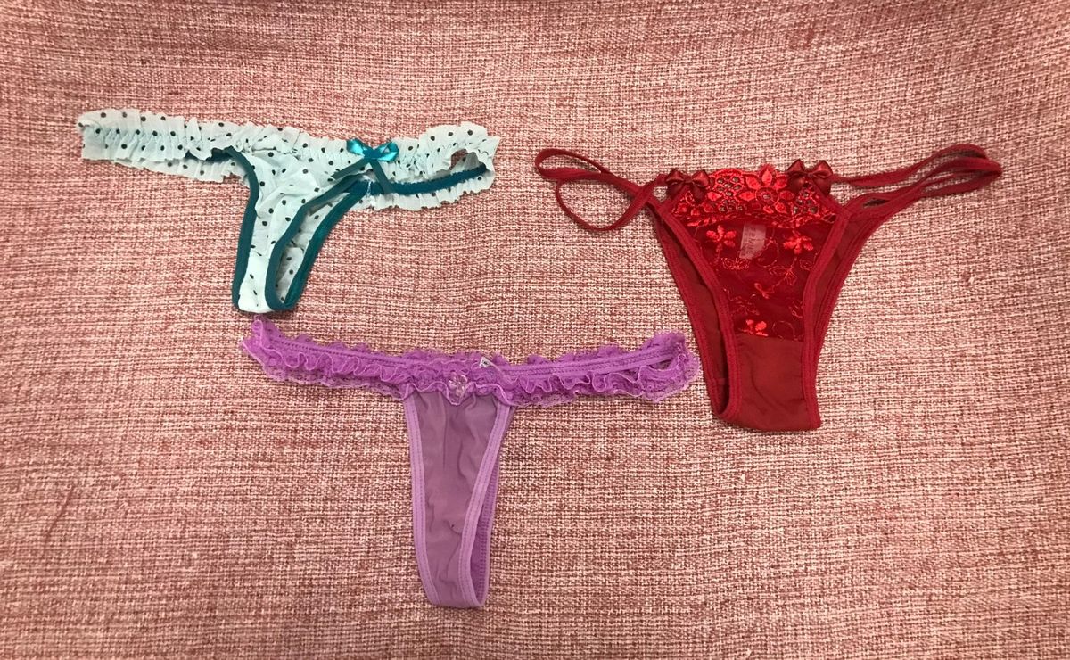 Kit Tr S Calcinhas Lingerie Feminina Nunca Usado Enjoei