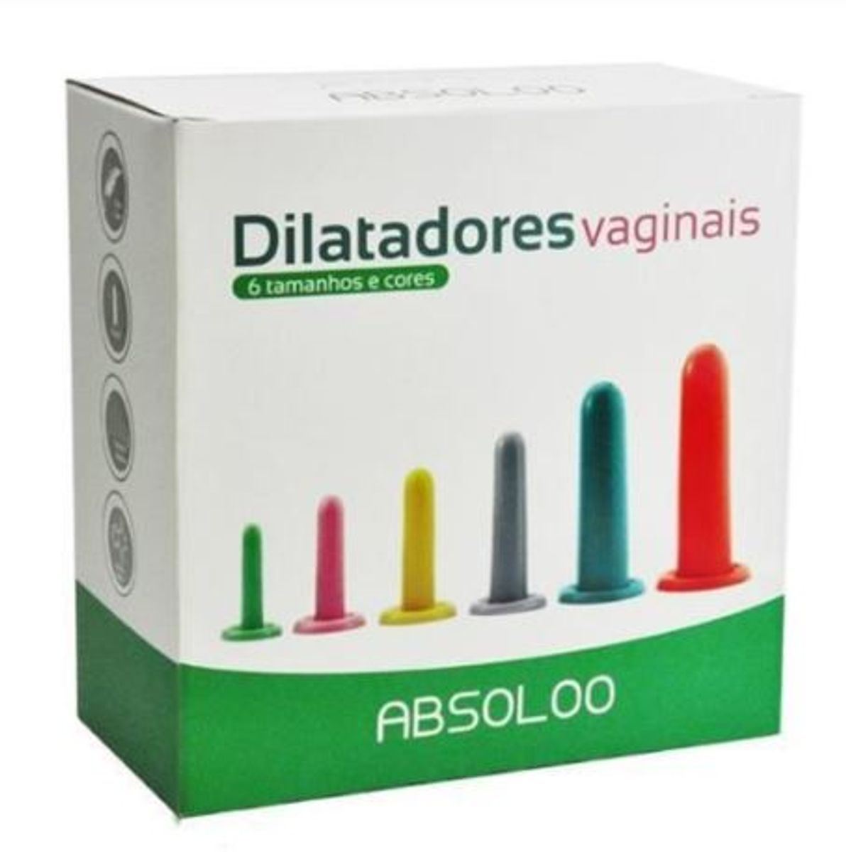 Kit Dilatadores Vaginais Vaginismo Dispareunia Estenose