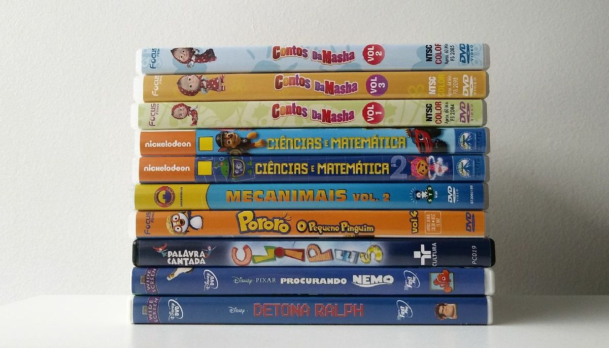 Kit Dvds Infantil Filme E S Rie Dvd Usado Enjoei