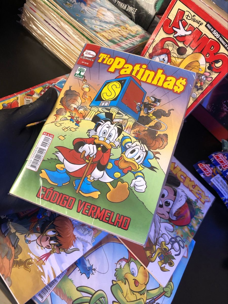 Kit Gibis Tio Patinhas Mickey Z Carioca Pato Donald Editora Abril