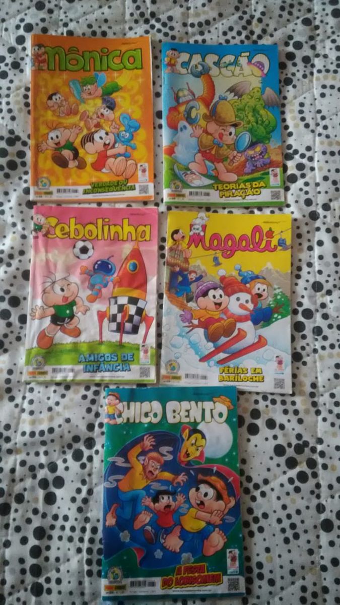 Kit Gibis Turma da Mônica Livro Panini Usado 84613346 enjoei