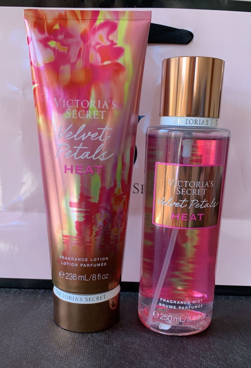 Kit Hidratante Ml Body Splash Ml Victorias Secret Velvet Petals