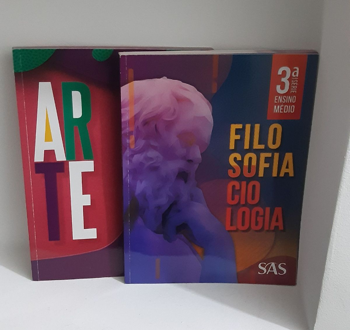 Kit Livros De Arte Filosofia E Sociologia Estudos Livro Sas Nunca