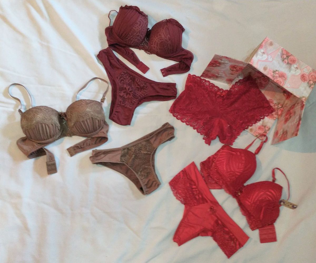 Kit Super Poderoso C D Lingerie Feminina Nunca Usado Enjoei