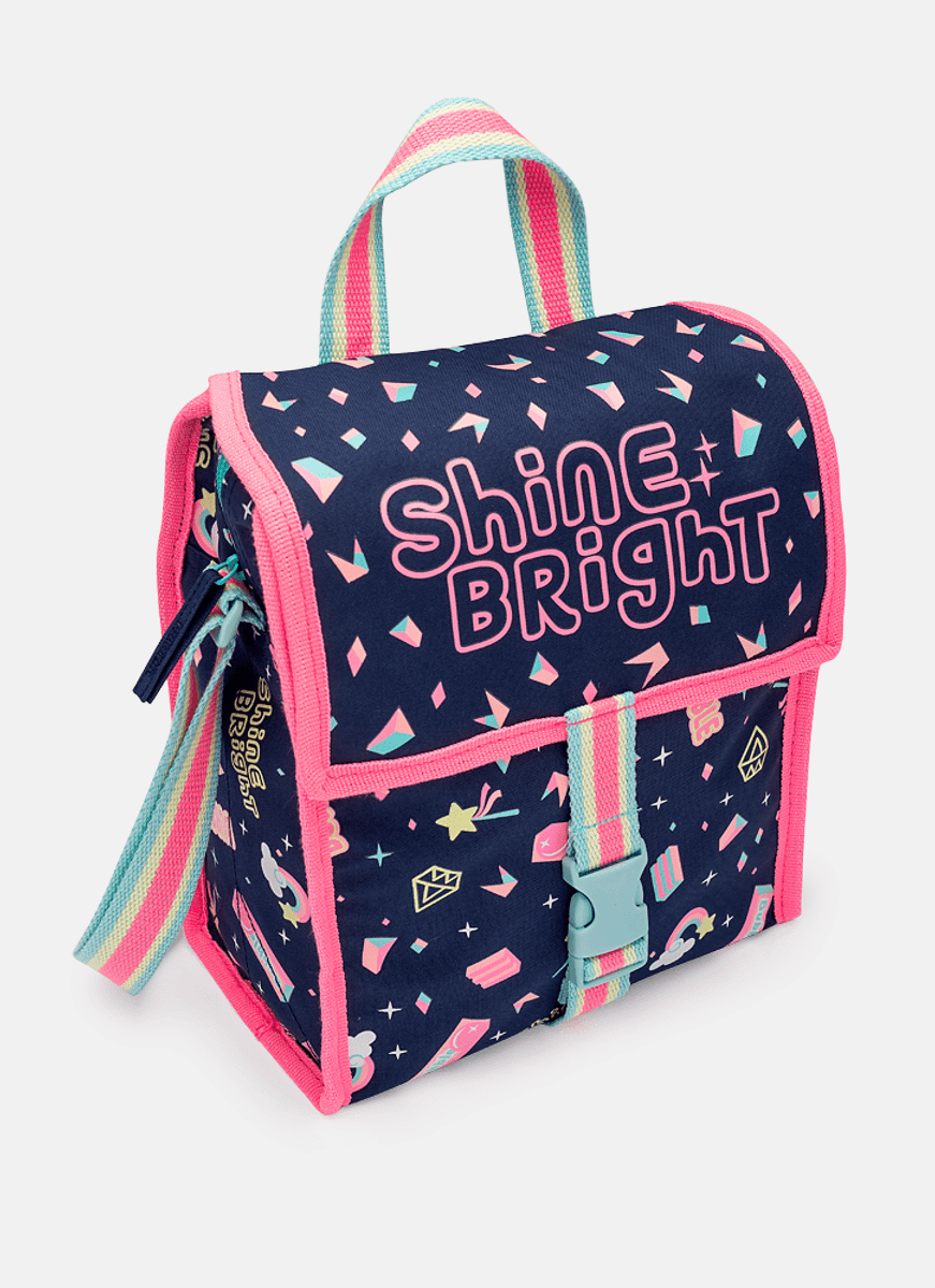 Lancheira Termica Menina Shine Bright Item Infantil Puket Nunca Usado