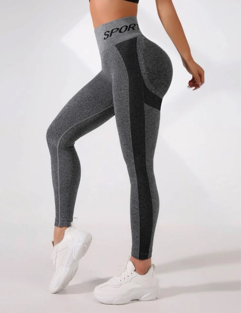 Legging Cinza Empina Bumbum Tam M Moda Esportiva Feminina Shein