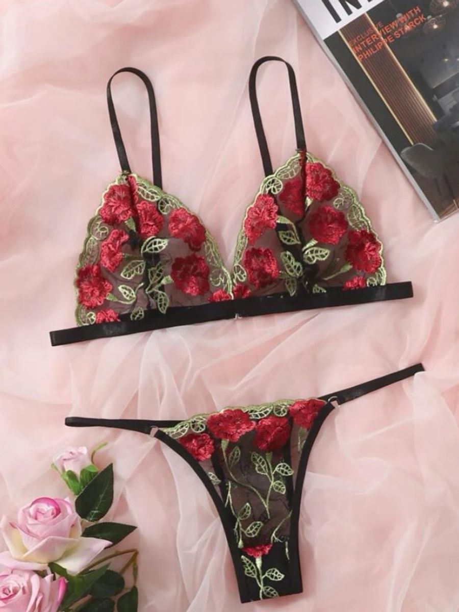 Linda Lingerie Sexy E Delicada Lingerie Feminina Shein Nunca Usado