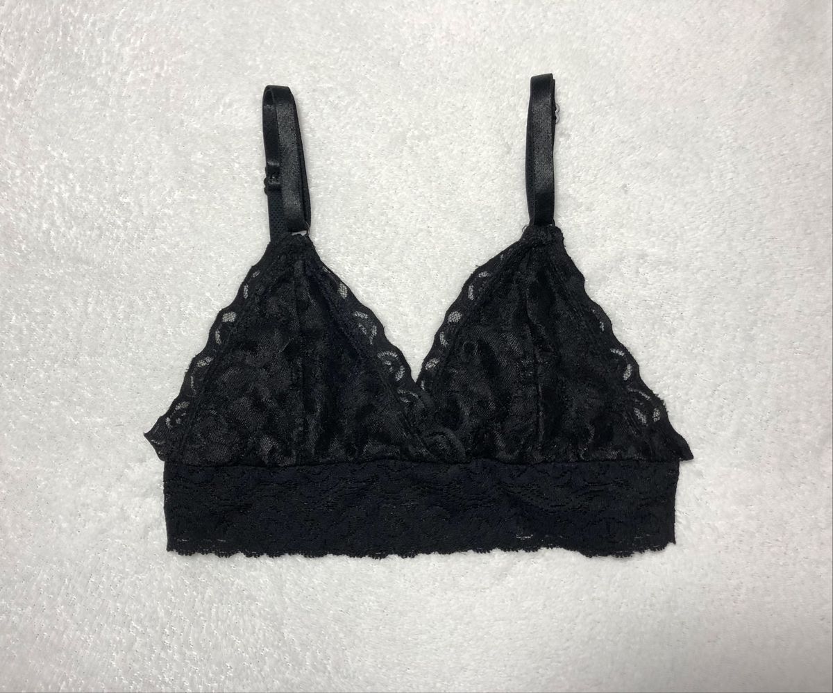 Lingerie Suti De Renda Preto Lingerie Feminina Tex Nunca Usado