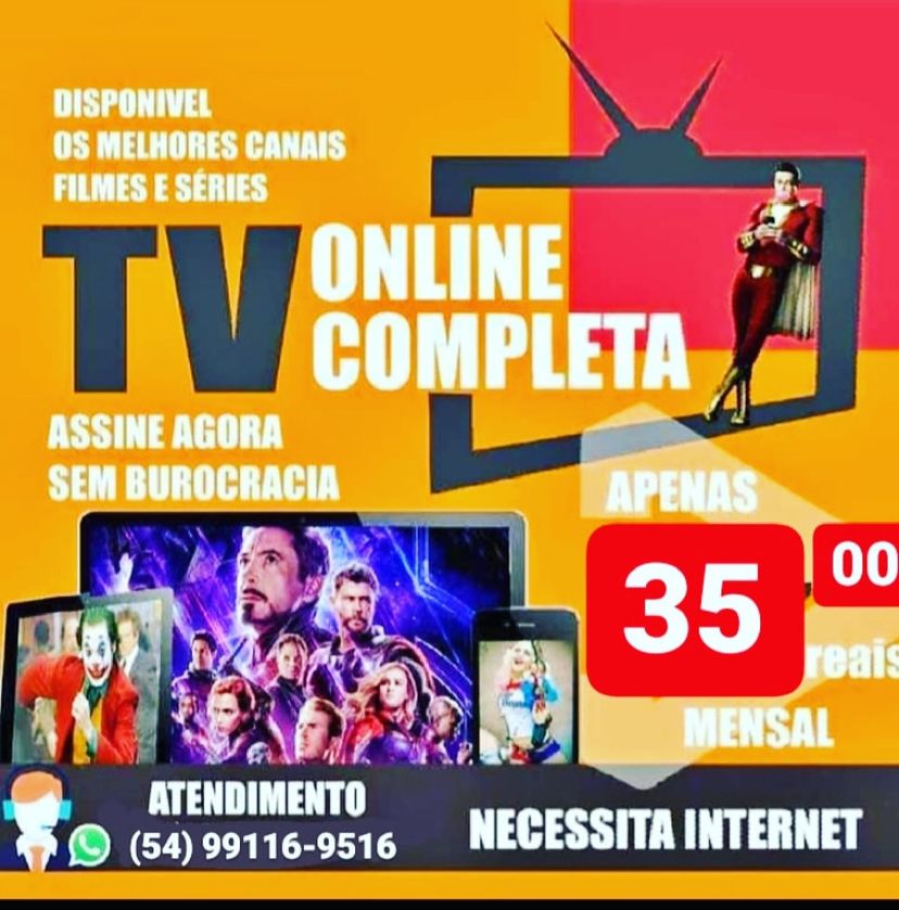 Lista de Canais Iptv 30 Mil Conteúdos Eletrodoméstico Tv Box Nunca