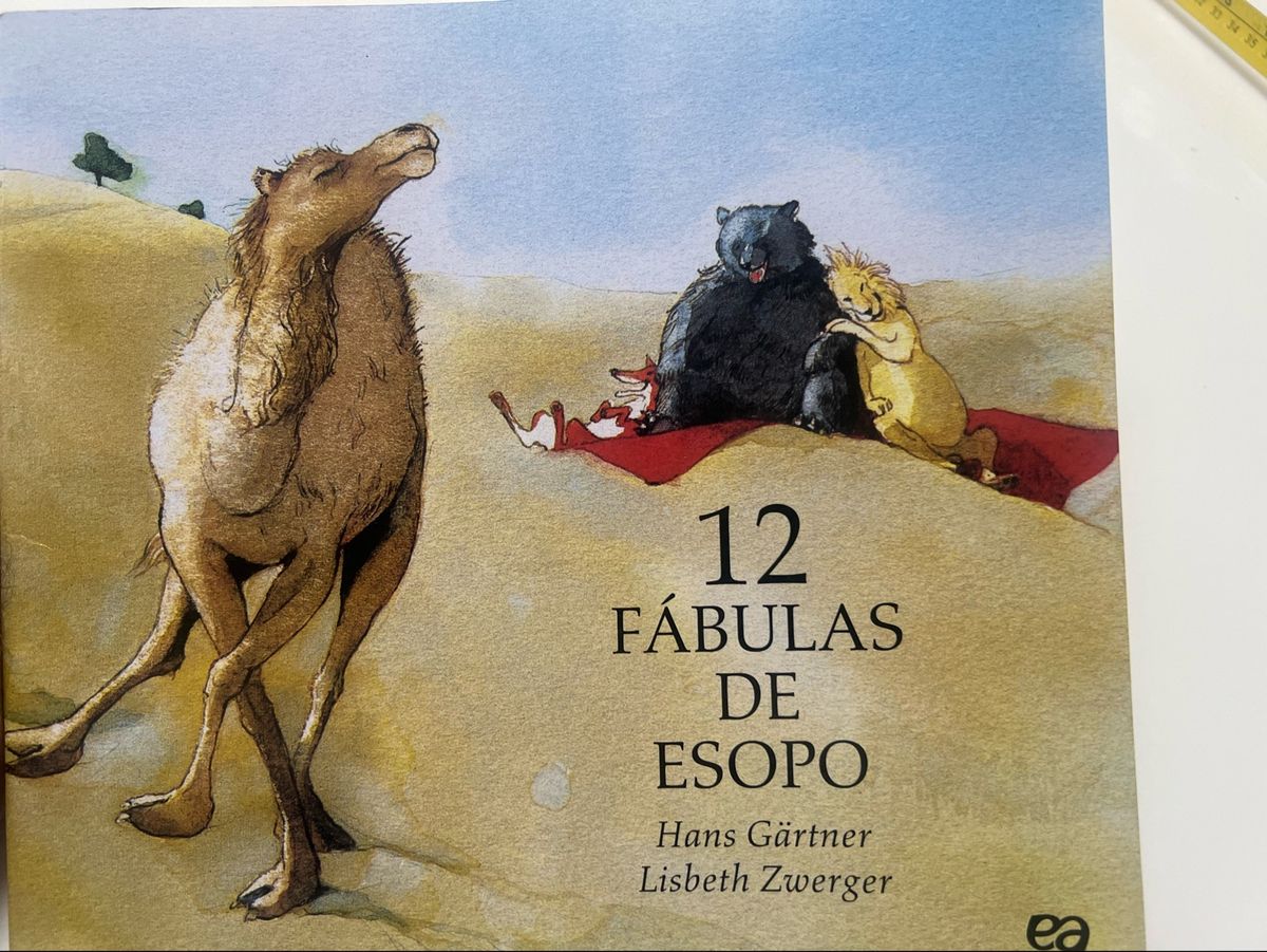 Livro F Bulas De Esopo Item Infantil Usado Enjoei