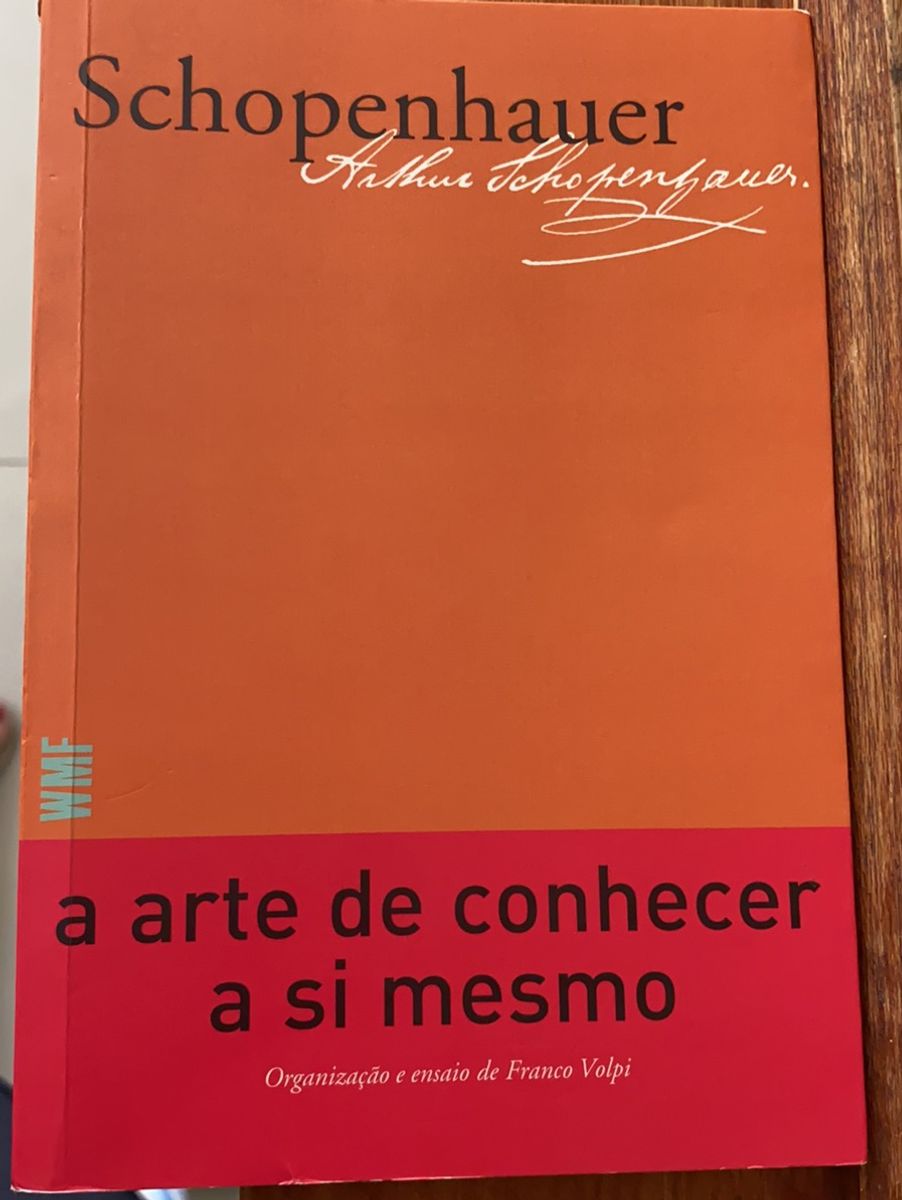 Livro A Arte De Conhecer A Si Mesmo Livro Editora Wmf Martins Fontes