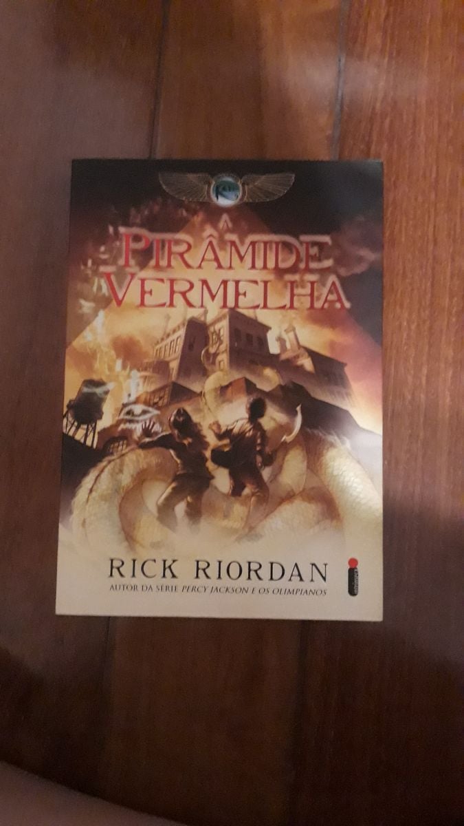 Livro A Pir Mide Vermelha De Rick Riordan Livro Editora Intr Nseca