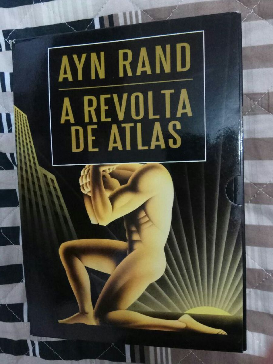 Livro A Revolta De Atlas Ayn Rand Livro Nunca Usado Enjoei