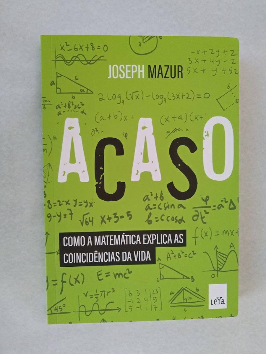 Livro Acaso Como a Matemática Explica As Coincidências da Vida