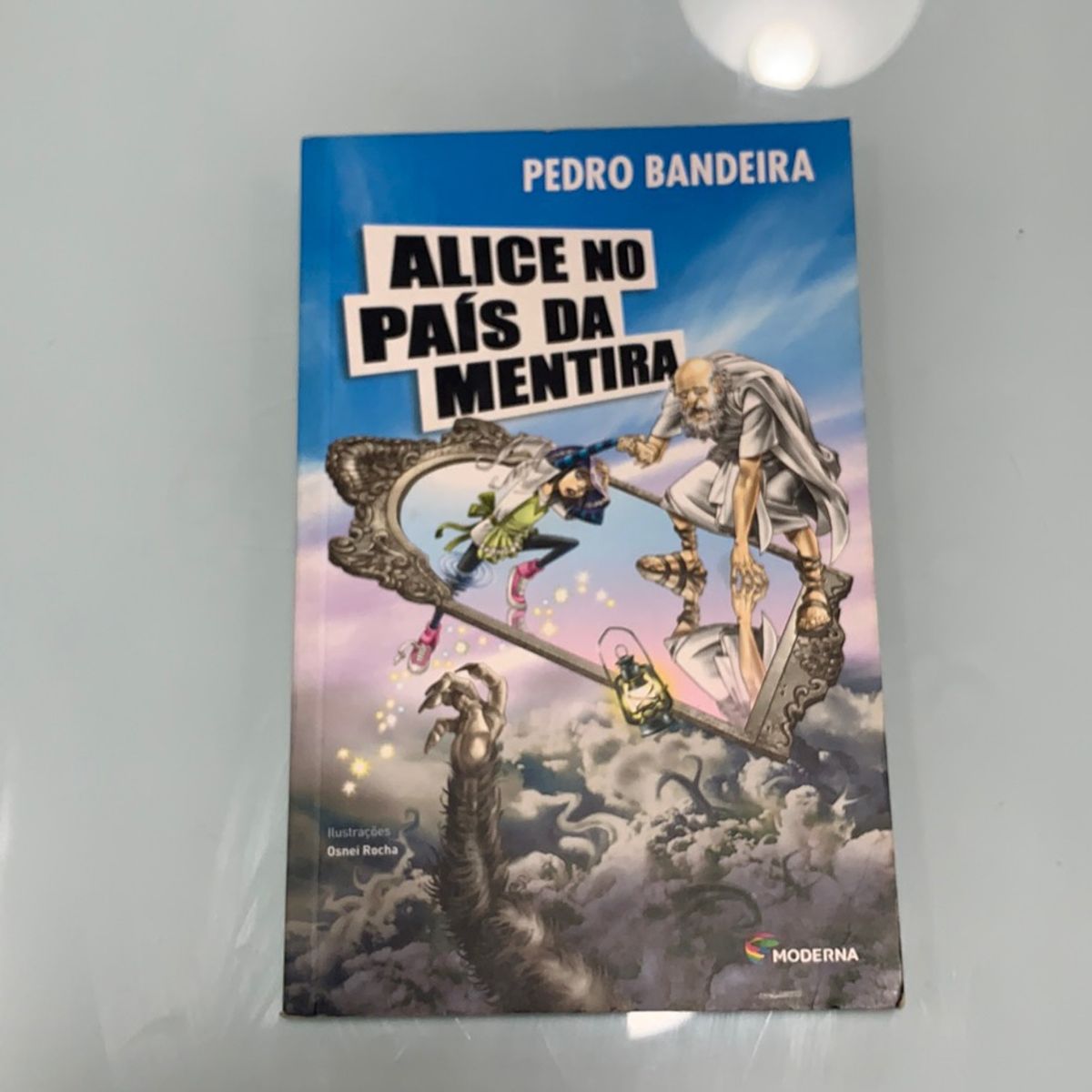 Livro Alice No País da Mentira Livro Moderna Nunca Usado 79339022