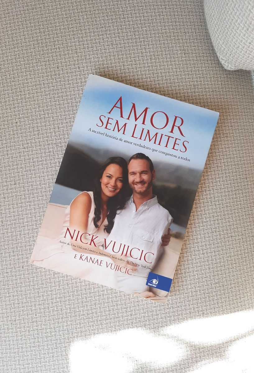 Livro Amor Sem Limites Nick Vujicic Livro Usado Enjoei