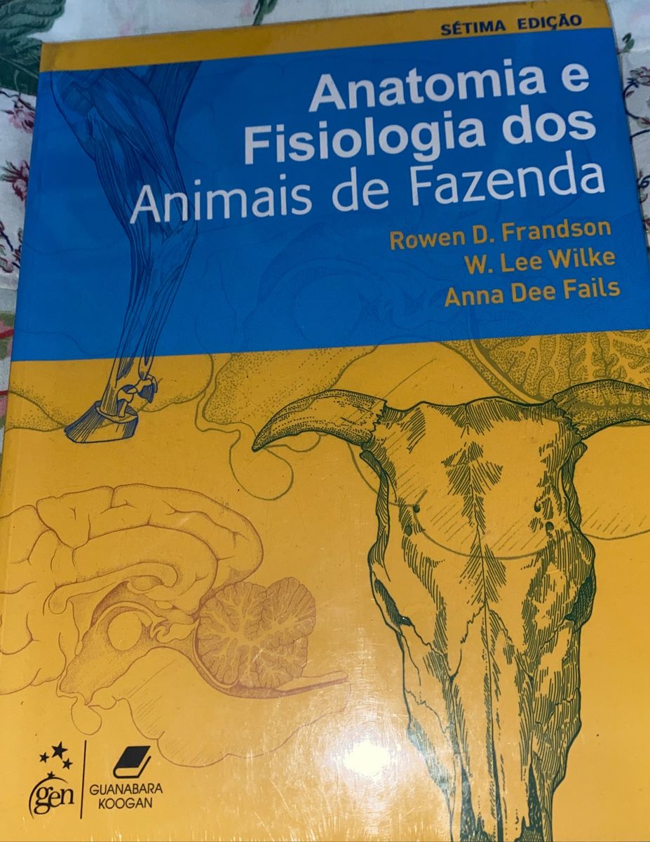 Livro Anatomia E Fisiologia Dos Animais De Fazenda Livro Guanabara