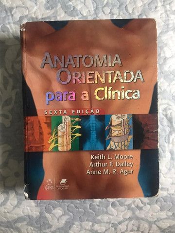 Livro Anatomia Orientada Para A Cl Nica Moore Edi O Livro Usado