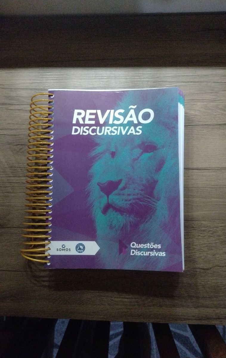 Livro Anglo Revis O Discursivas Vestibulares Novo Livro Anglo Nunca