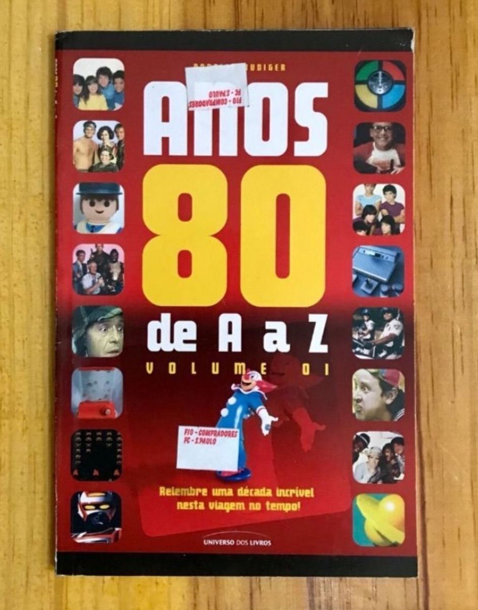 Livro Anos De A A Z Livro Universo Dos Livros Nunca Usado