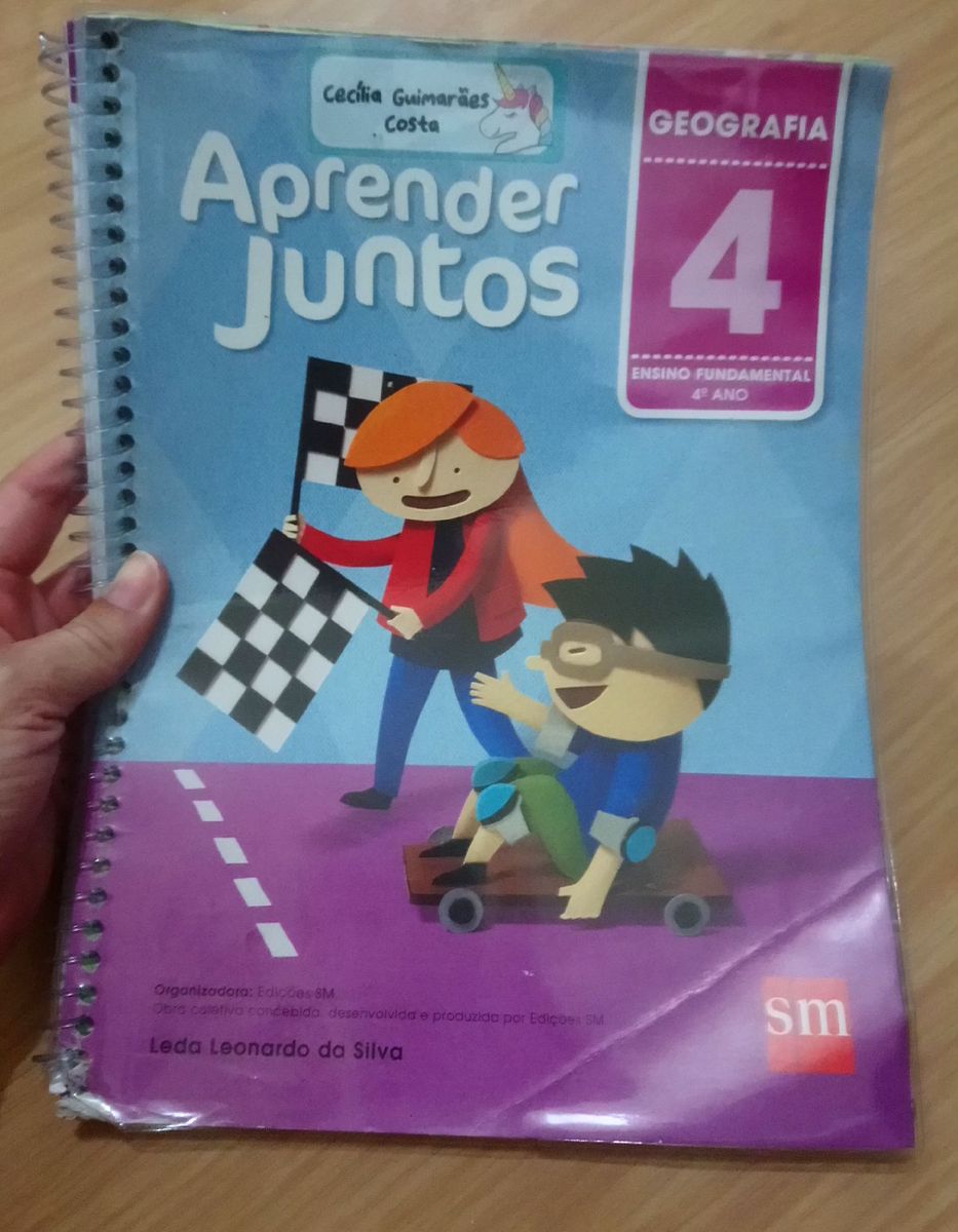 Livro Aprender Juntos Geografia 4 Ano Ensino Fundamental Desengaveta