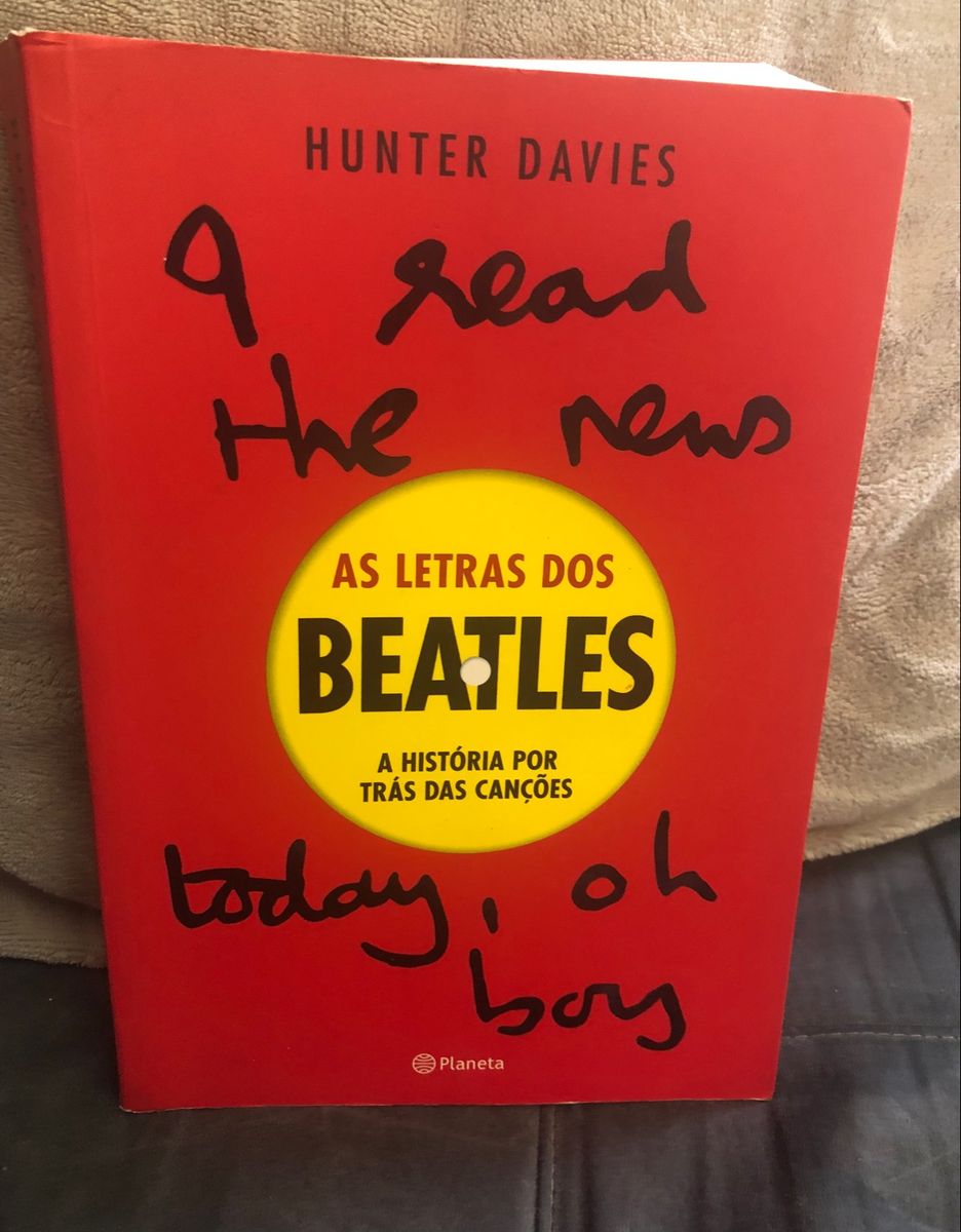 Livro As Letras Dos Beatles A Hist Ria Por Tr S Das Can Es Novo