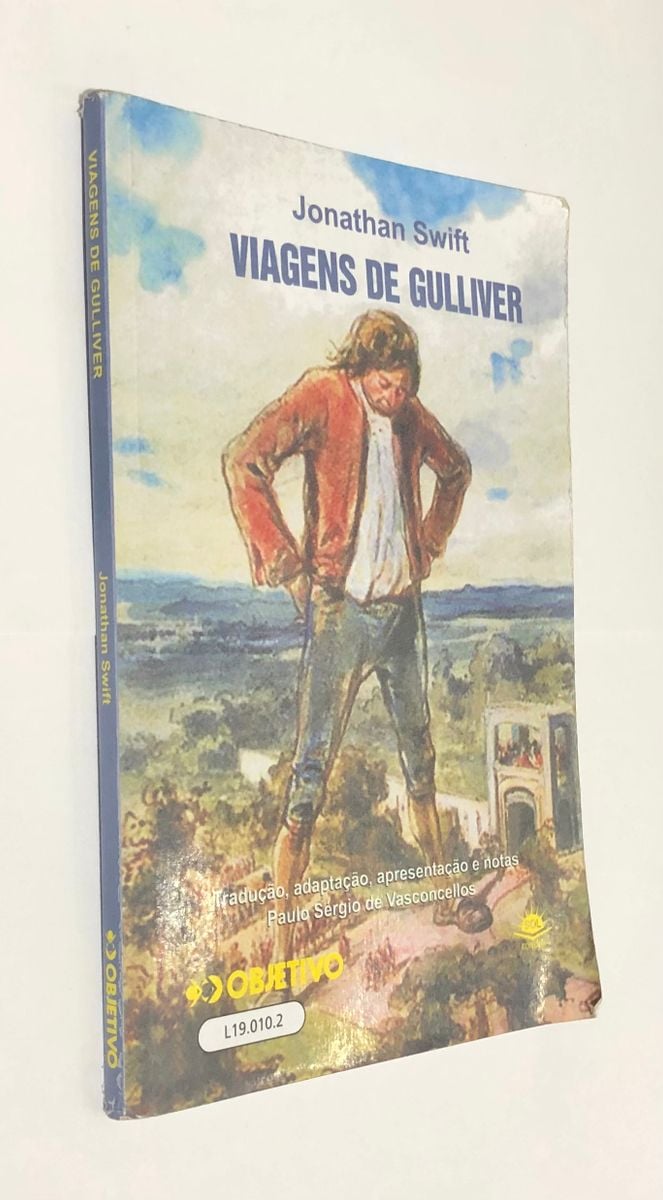 Livro As Viagens De Gulliver Jonathan Swift Livro Objetivo Usado