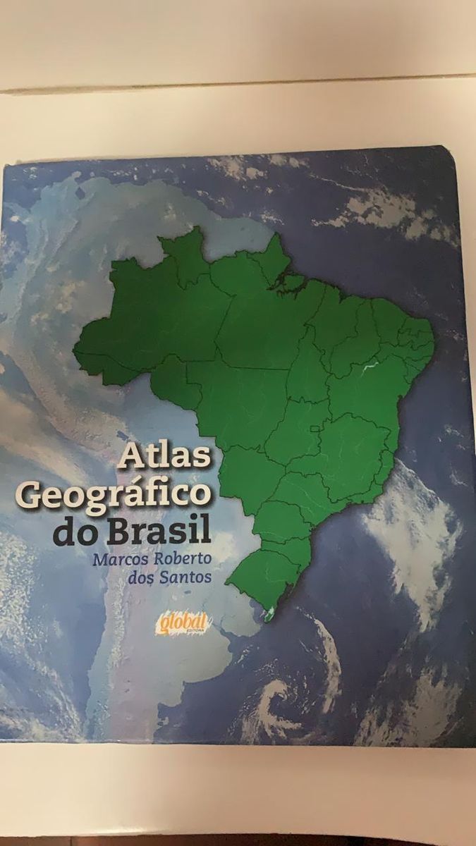 Livro atlas Geográfico do Brasil Livro Editora Global Usado