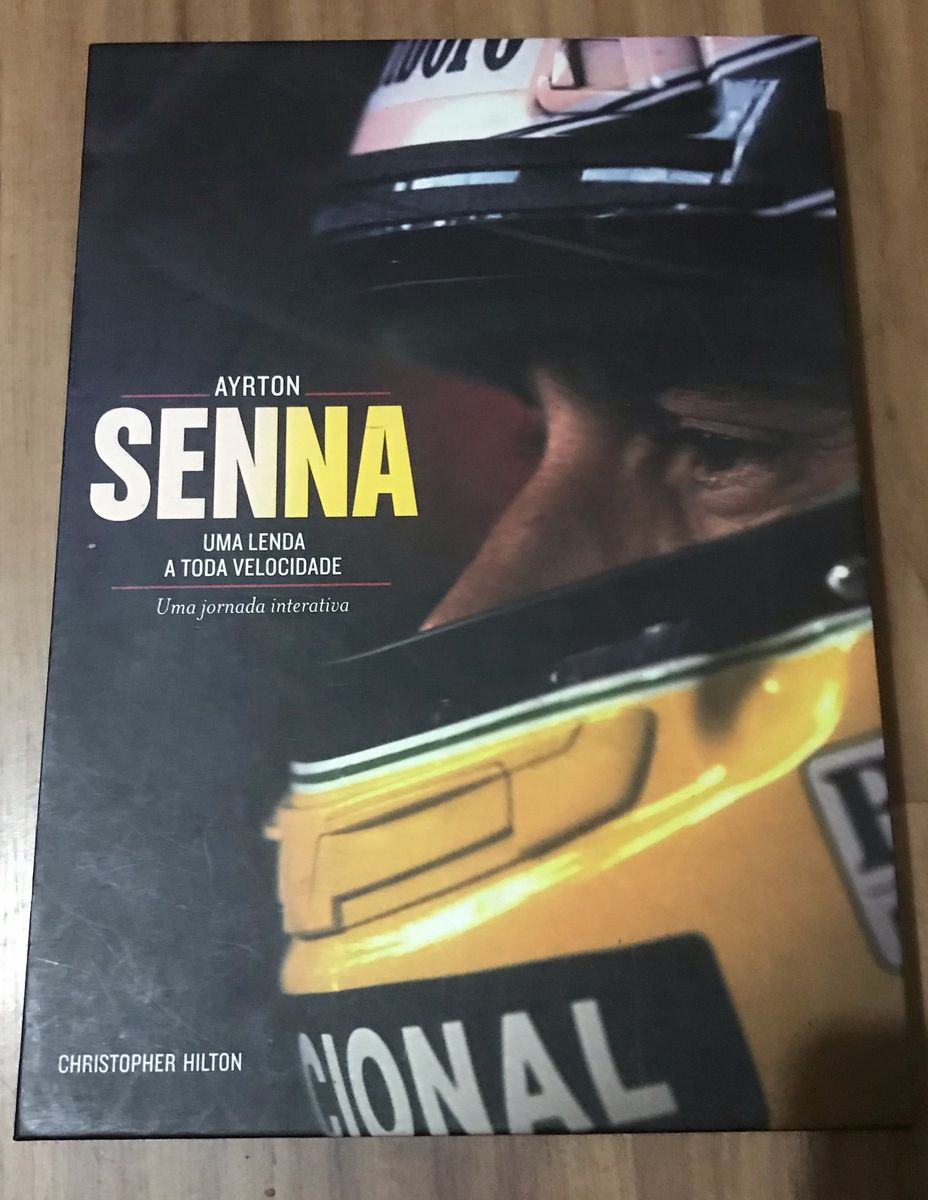 Livro Ayrton Senna Uma Lenda A Toda Velocidade Livro Editora Global