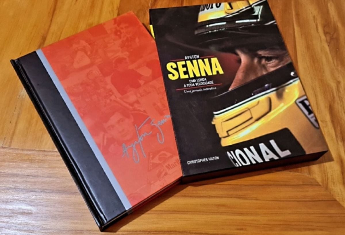 Livro Ayrton Senna Uma Lenda A Toda Velocidade Livro Nunca Usado