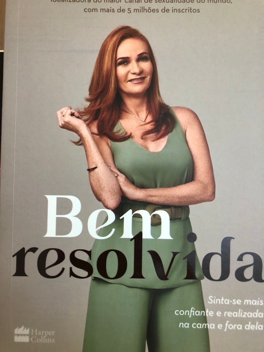 Livro Bem Resolvida Catia Damasceno Livro Harper Collins Usado