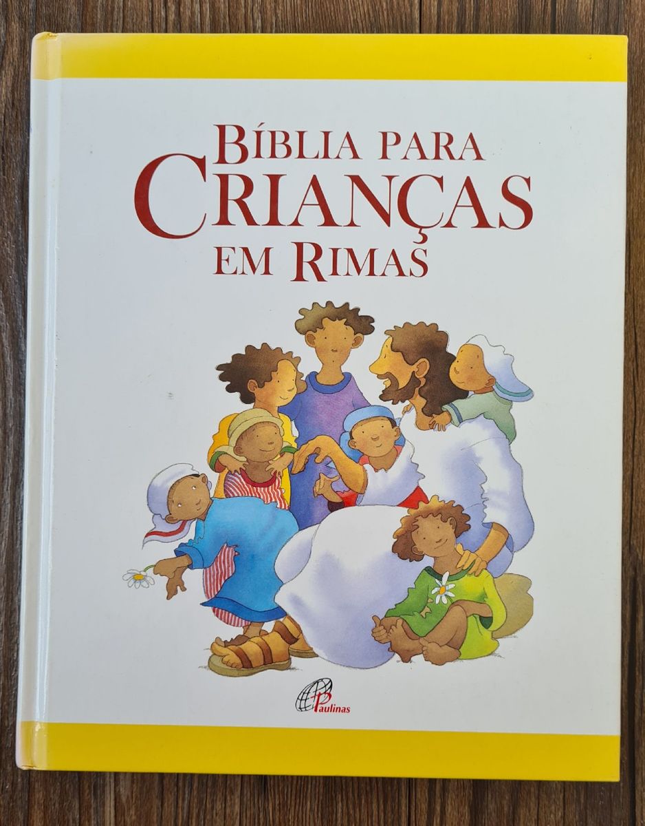 Livro B Blia Para Crian As Em Rimas Paulinas Item Infantil Paulinas