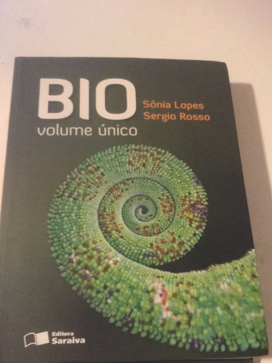 Livro Biologia Volume Unico Teste De Vestibulares E Enem Livro