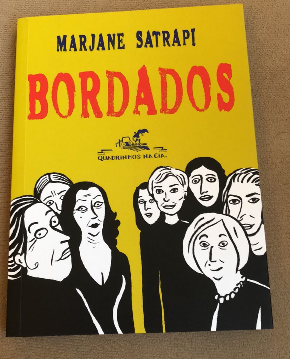 Livro Bordados De Marjani Satrapi Livro Quadrinhos Na Cia Usado