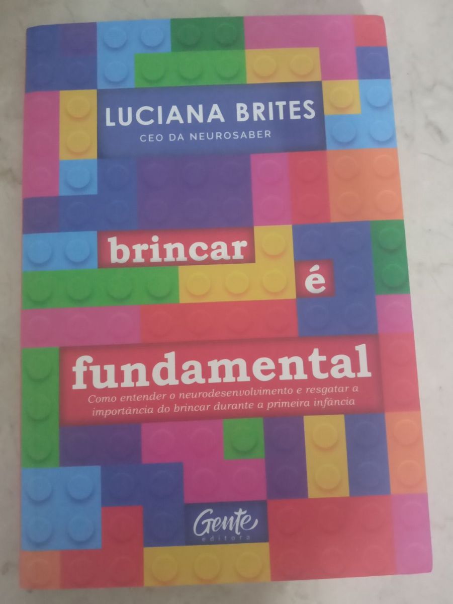 Livro Brincar Fundamental Livro Editora Gente Nunca Usado