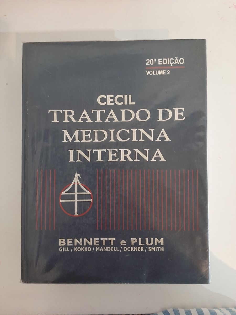 Livro Cecil Tratado De Medicina Interna 2 Vol J Claude Bennett E