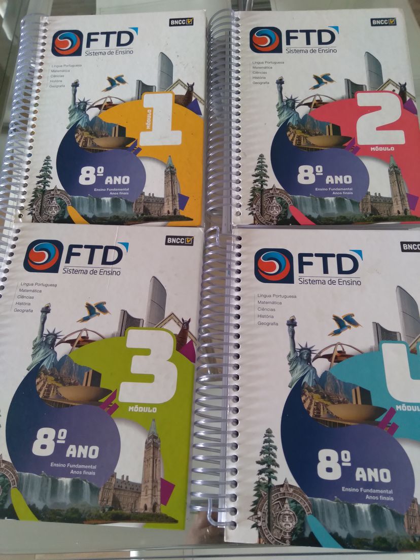 Livro Coleção Sistema de Ensino Ftd para 8 Ano Livro Ftd Usado